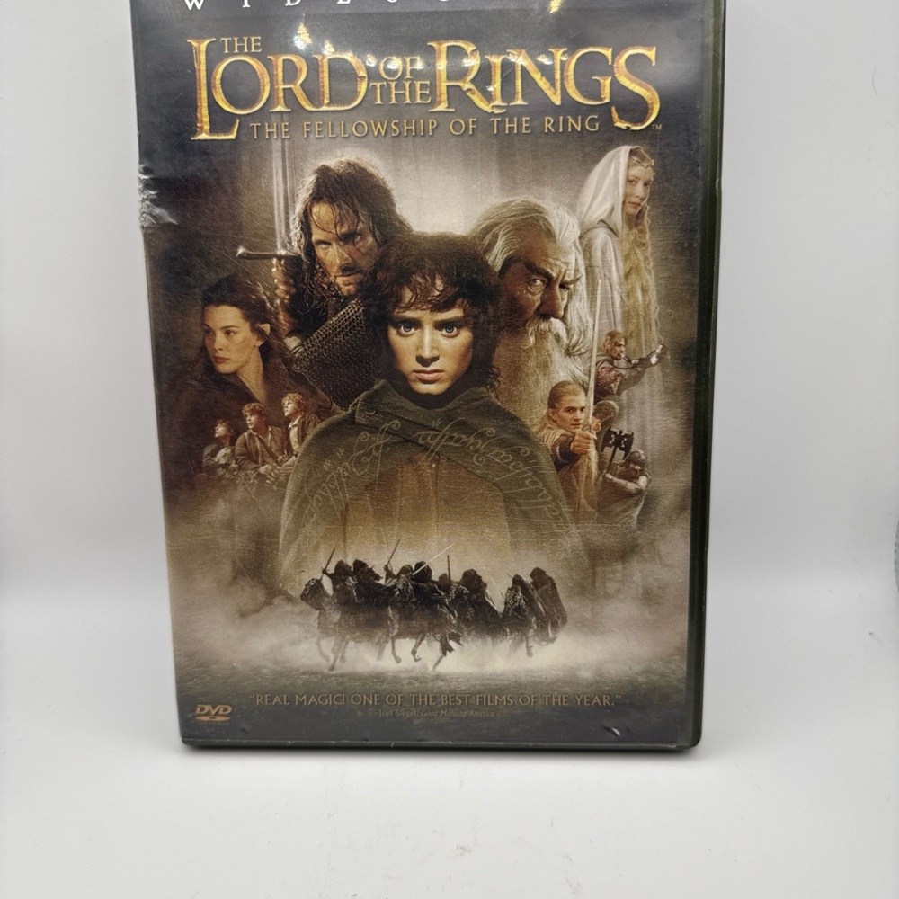 The Lord of the Rings: The Fellowship of the Ring (DVD 2001 Wide Screen)